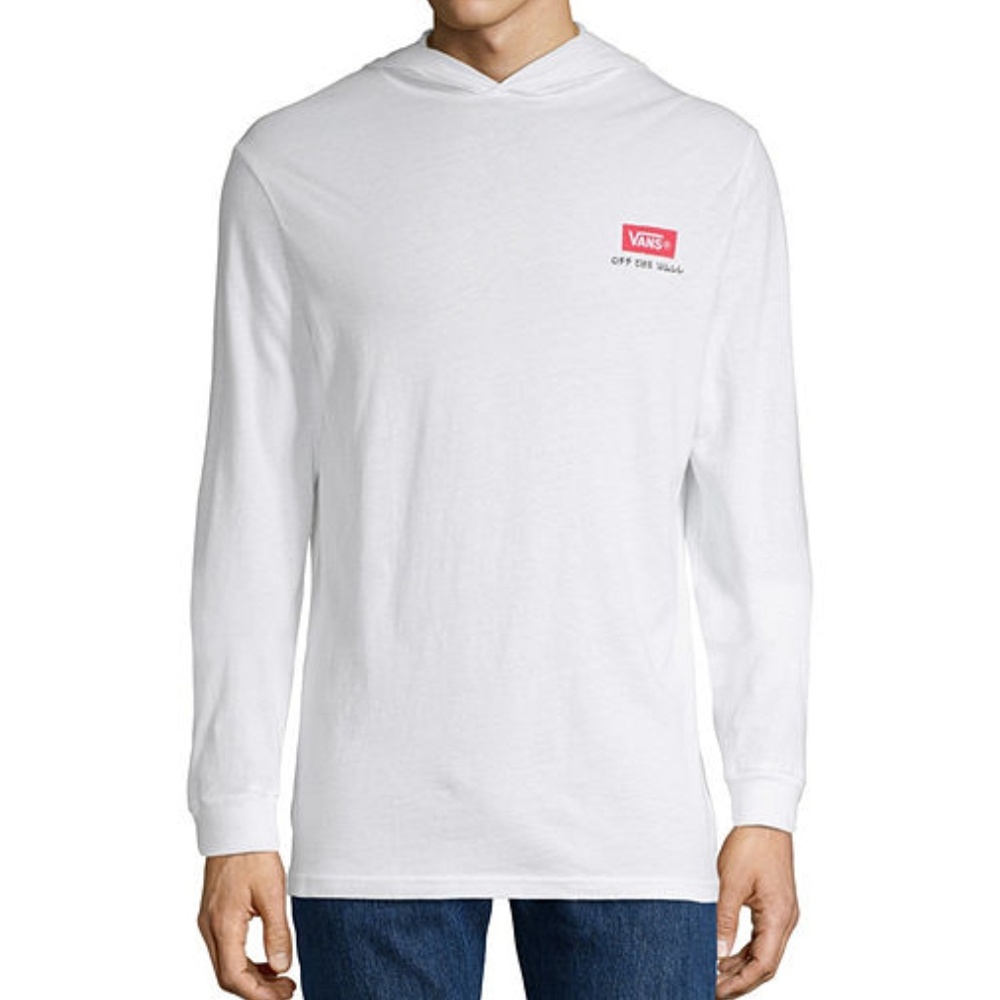 Vans Mens Long Sleeve Hooded Tee